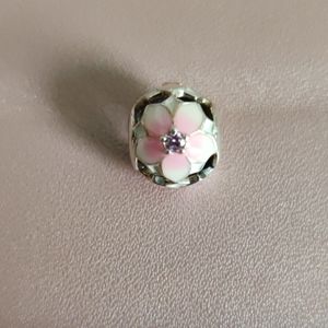 Pandora Jewelry - PANDORA openwork pink magnolia flower charm Pandora Jewelry - PANDORA openwork pink magnolia flower charm